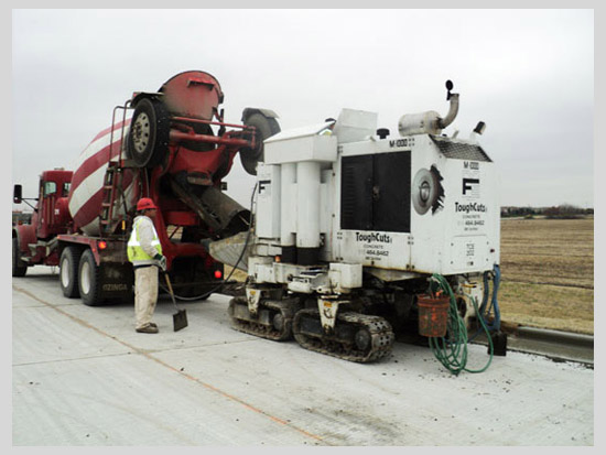 Tough cut concrete service