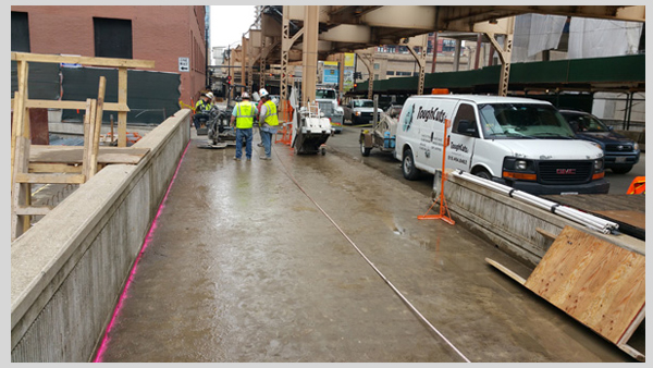 Tough cut concrete service